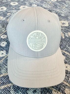 TravisMathew Light Gray Baseball Cap